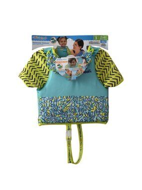 Swim School Swimster Deluxe Kids Swim Vest 3-In-1 Level 3 Ages 4-6 37-50 lbs